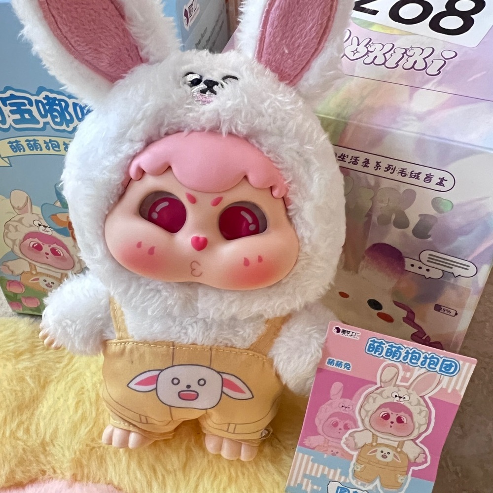 Cute Baby Plush Keychain - Cute Bunny